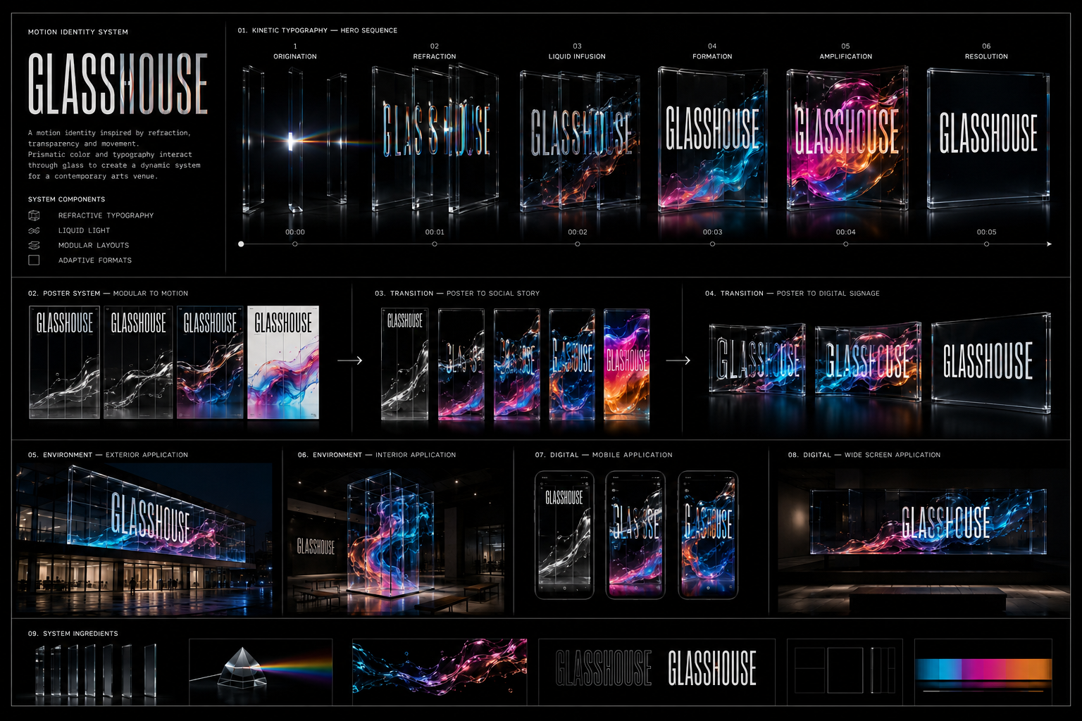 Glasshouse creative motion system presentation