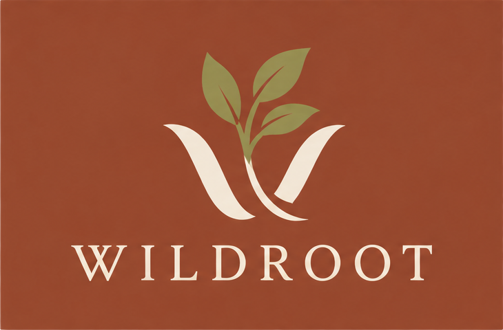 Wildroot botanical logo